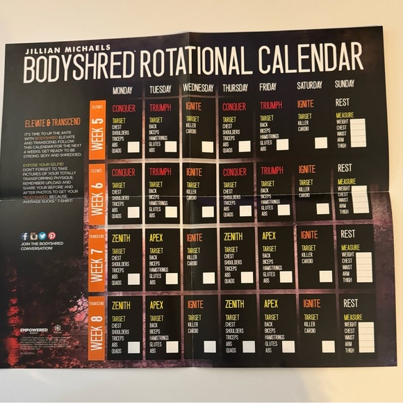 Julian Michaels Body Shred Workout Program - Picture 3 of 13